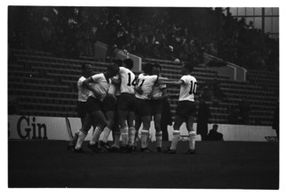 World Championships 1966: Switzerland - Spain, Swiss team celebrating