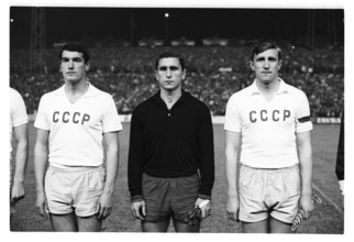 International match Switzerland - Russia, Russian players, 1966