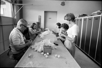 Klick-Klack"" production in Uetikon 1971