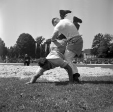 Swiss wrestling festival 1953 in Winterthur: Walter Flach