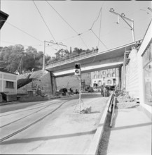Schauffhausen, railway bridge 1957