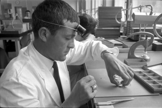 Longines Watch Factory in Saint-Imier 1967