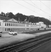 Biscuit factory Kambly in Trubschachen 1965