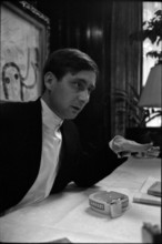 British author Alan Sillitoe, Zurich 1967