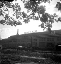 Factory building in Zurich 1948: Escher Wyss