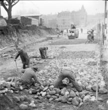 Schanzenstrasse Berne under construction 1960