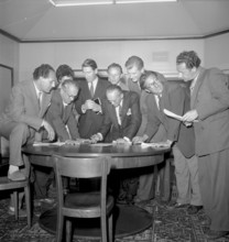 Radio studio Zurich, Radio play recording 1951