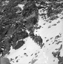 Mountaineering reportage radio Lausanne 1950