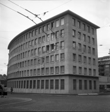 Radio studio Berne 1950