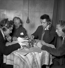 Solidarity chain christmas relief operation supported by Radio Lausanne 1951
