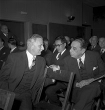 Live transmission on Red Cross, Radio Geneva, 1952