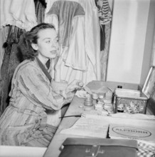 Actress Blanche Aubry, Basle ca. 1948