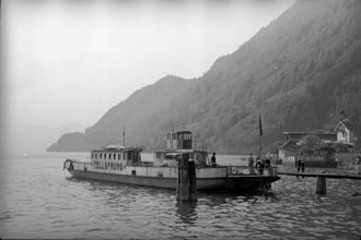 Beckenried - Gersau ferry 1946