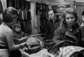 Charles Aznavour, winter holiday in Crans Montana 1971