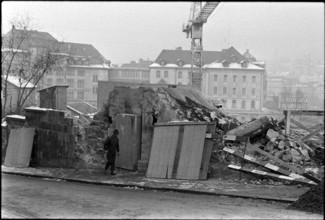 Jugendbunker"" in Zurich 1972