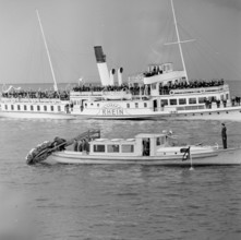 Crash of a Swissair trainer plane into Lake Constance, commemoration in Arbon 1957