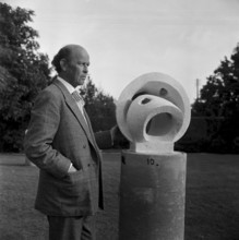 Paul Schmidt, painter from Beatenberg, 1960