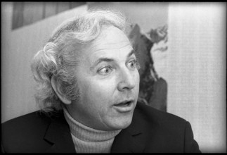 Paul Jubin, director of ""Freres sans Frontieres"". Fribourg 1973