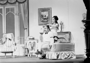 Jorg Schneider, actor and revue performer, Heidelberg 1969