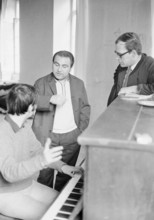 Jorg Schneider, actor and revue performer, Heidelberg 1969