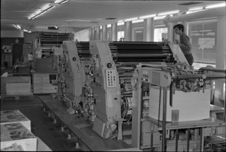 Jean Frey AG, printers in Zurich 1970