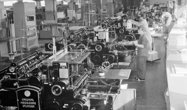 Jean Frey AG, printers in Zurich 1970