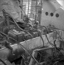 Chandolin power station burned down, clearing 1951