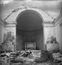 Selva completely burned down 1949