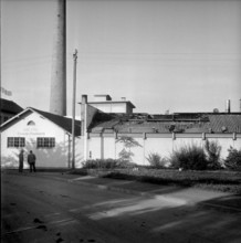 Giesserei Studli Romanshorn damaged by fire 1961