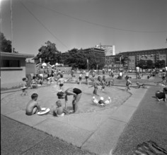 Swimming pool, Piscine de Varembe, Geneva 1965