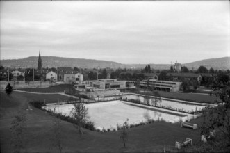 Swimming pool and sports facilities Heuried Zurich 1965
