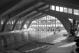 Indoor swimming pool Gstaad 1972
