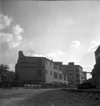 Factory building in Zurich 1948: M.J. Hirzel & Cie