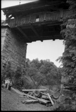 Truck accident near Rothenburg 1972
