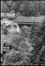 Truck accident near Rothenburg 1972
