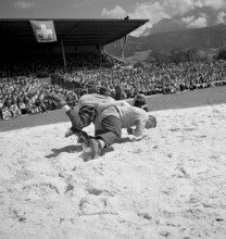 Swiss wrestling festival Lucerne 1948: Vogt vs. Spiess