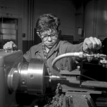 New training workshop of the Sulzer-Werke, Winterthur 1961