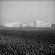 Tscharnergut, new built residential area in Berne Bumpliz 1959