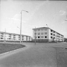 New built blocks of flats in Geneva 1959