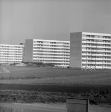 Tscharnergut, new built residential area in Berne Bumpliz 1959