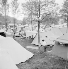 18th national rally of the Swiss Camping Clubs association, Lausanne-Vidy 1958