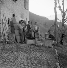 Contrabandists in Ticino 1950