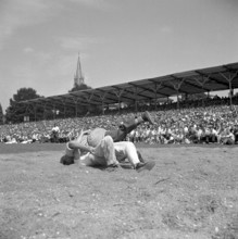 Swiss wrestling festival Winterthur 1953: Fink vs Strohmeyer