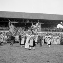 Swiss wrestling festival Grenchen 1950