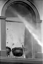 Fire at Technikum Winterthur 1968