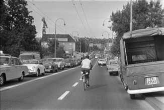 Kornhaus bridge in Zurich Wipkingen 1968