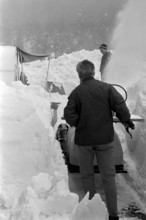 Plowing snow 1963