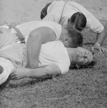 Swiss wrestling festival Aarau 1964: Karl Meli vs Fritz Schwander