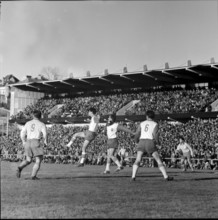 Swiss cup 1957/58: FC La Chaux-de-Fonds - Lausanne Sports