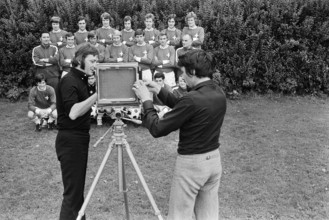Preisig and Aeberli, photographs of Swiss soccer team, 1971
